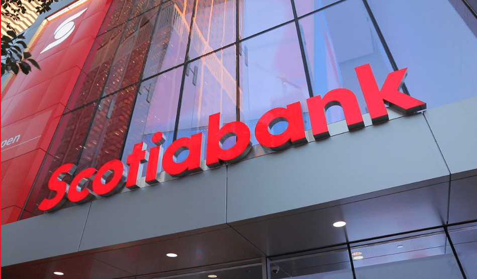 scotiabank named bank of the year in canada for second year in a row