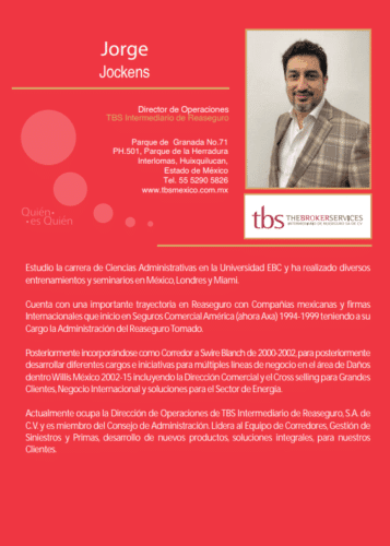 ¿Quién es Quién? Jorge Jockens, Director de Operaciones en TBS ...
