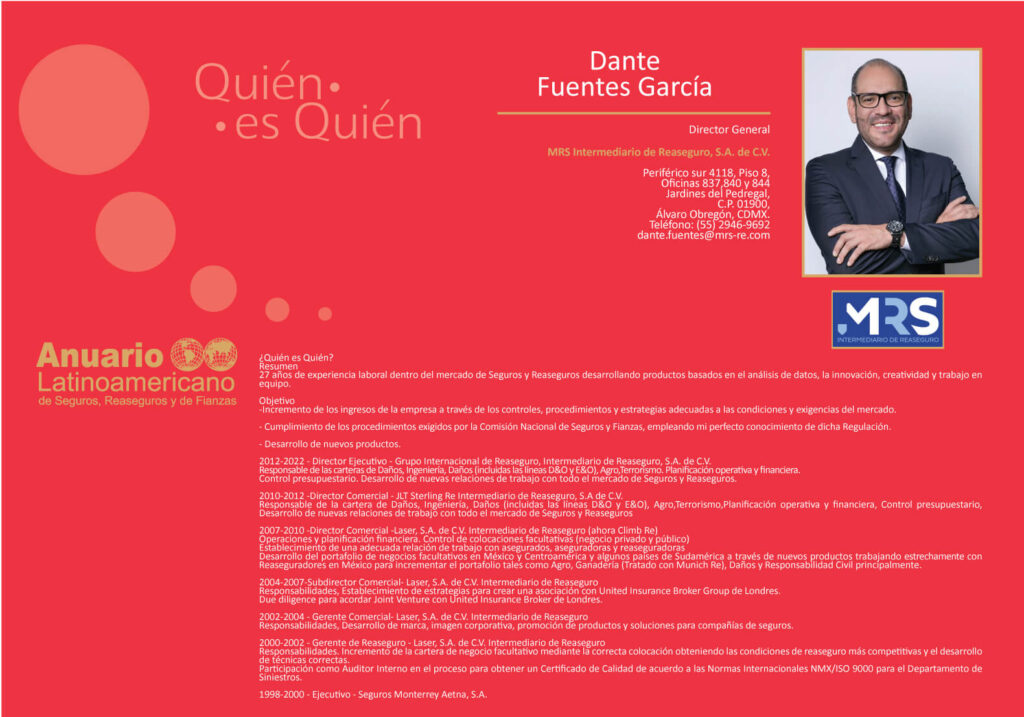 ¿Quién es Quién? Dante Fuentes García