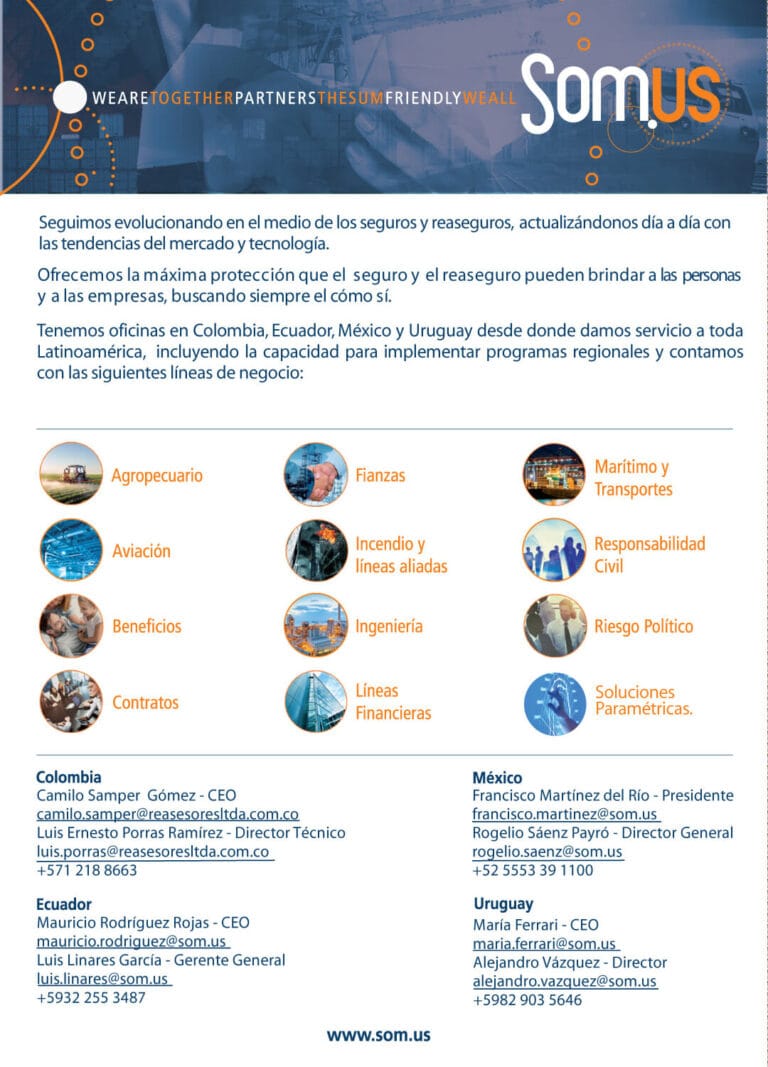 Som.us, Intermediario de Reaseguro, S.A de C.V. - Anuario LATAM seguros
